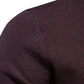 Thickness Pullover Men O-neck Solid Color Long Sleeve Warm Slim Sweaters Men Men's Sweater Pull Male Clothing